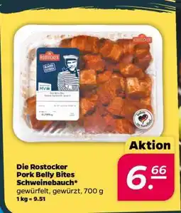 NETTO Die Rostocker Pork Belly Bites Schweinebauch Angebot