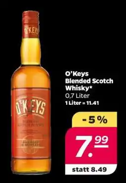 NETTO O’Keys Blended Scotch Whisky Angebot