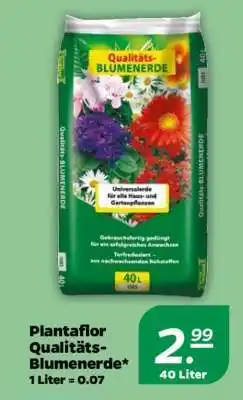 NETTO Plantaflor Qualitäts-Blumenerde Angebot