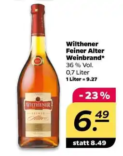 NETTO Wilthener Feiner Alter Weinbrand Angebot