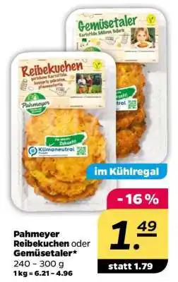 NETTO Pahmeyer Reibekuchen oder Gemüsetaler Angebot
