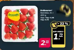 NETTO Erdbeeren Angebot