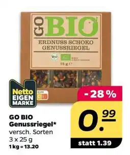 NETTO GO BIO Genussriegel Angebot