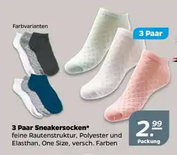 NETTO 3 Paar Sneakersocken Angebot