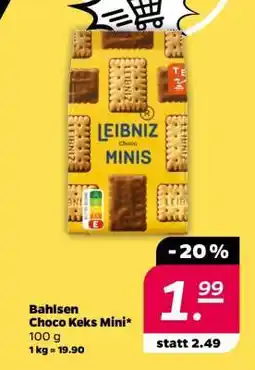 NETTO Bahlsen Choco Keks Mini Angebot