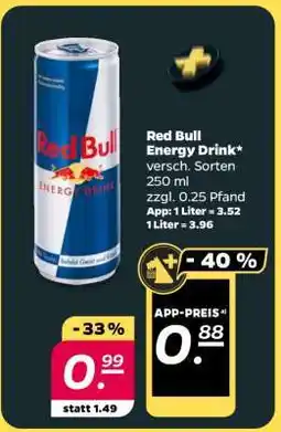 NETTO Red Bull Energy Drink Angebot