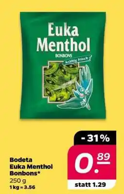 NETTO Bodeta Euka Menthol Bonbons Angebot