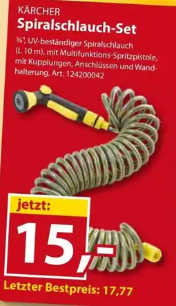 Sonderpreis Baumarkt KÄRCHER Spiralschlauch-Set Angebot