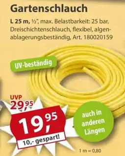 Sonderpreis Baumarkt Gartenschlauch Angebot