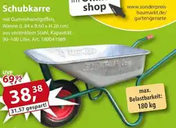 Sonderpreis Baumarkt Schubkarre Angebot