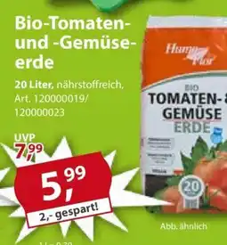 Sonderpreis Baumarkt Bio-Tomaten- und -Gemüseerde Angebot