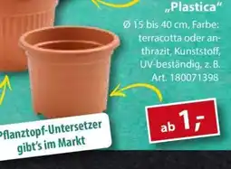 Sonderpreis Baumarkt versch. Pflanztöpfe ,,Plastica" Angebot