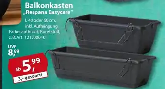Sonderpreis Baumarkt Balkonkasten ,,Respana Easycare" Angebot
