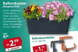Sonderpreis Baumarkt Balkonkasten ,,Respana D36" Angebot