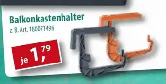 Sonderpreis Baumarkt Balkonkastenhalter Angebot