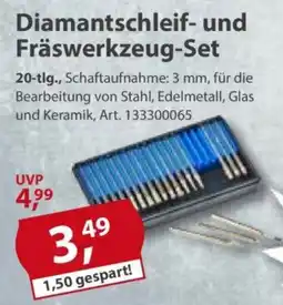 Sonderpreis Baumarkt Diamantschleif- und Fräswerkzeug-Set Angebot