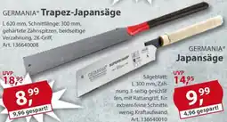 Sonderpreis Baumarkt GERMANIA Trapez-Japansäge Angebot