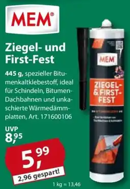 Sonderpreis Baumarkt MEM Ziegel- und First-Fest Angebot