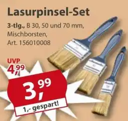 Sonderpreis Baumarkt Lasurpinsel-Set Angebot