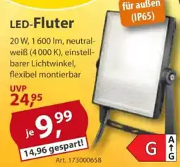 Sonderpreis Baumarkt LED-Fluter Angebot