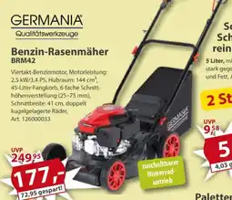Sonderpreis Baumarkt GERMANIA Benzin-Rasenmäher BRM42 Angebot
