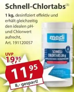 Sonderpreis Baumarkt Schnell-Chlortabs Angebot