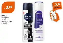 Müller NIVEA Deospray Angebot