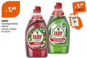 Müller FAIRY Handspülmittel Angebot