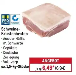 METRO Schweine- Krustenbraten Angebot
