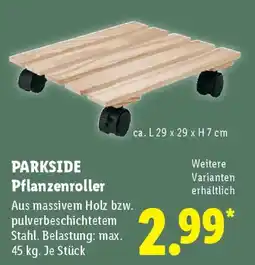 Lidl PARKSIDE Pflanzenroller Angebot