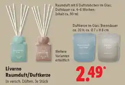 Lidl Livarno Raumduft/Duftkerze Angebot