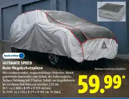 Lidl ULTIMATE SPEED Auto-Hagelschutzplane Angebot
