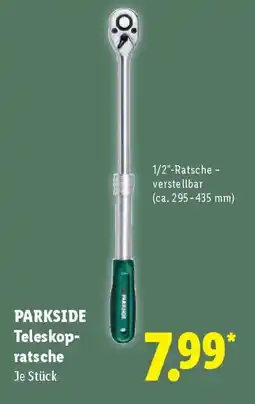 Lidl PARKSIDE Teleskopratsche Angebot