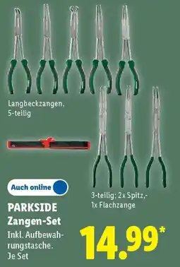 Lidl PARKSIDE Zangen-Set Angebot
