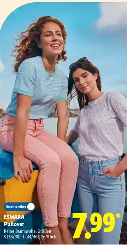 Lidl ESMARA Pullover Angebot