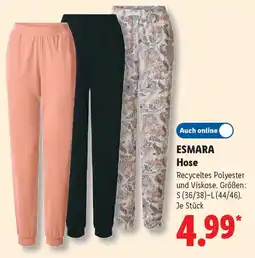 Lidl ESMARA Hose Angebot