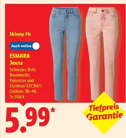 Lidl ESMARA Jeans Angebot