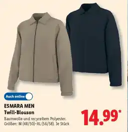 Lidl ESMARA MEN Twill-Blouson Angebot