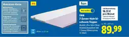 Lidl FAN 7-Zonen-Hybridschaum-Topper Angebot