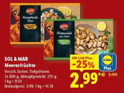 Lidl SOL & MAR Meeresfrüchte Angebot