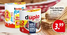 Nah & Frisch duplo, duplo White oder kinder Riegel Angebot