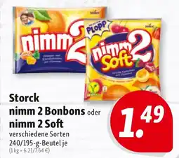 Nah & Frisch Storck nimm 2 Bonbons oder nimm 2 Soft Angebot