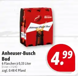 Nah & Frisch Anheuser Busch Bud Angebot