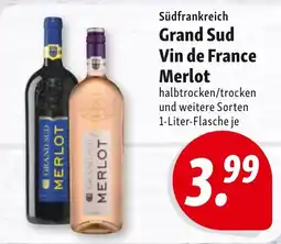 Nah & Frisch Südfrankreich Grand Sud Vin de France Merlot Angebot