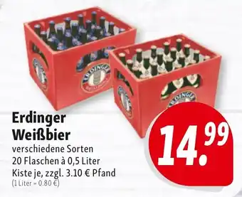 Nah & Frisch Erdinger Weißbier Angebot