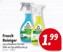 Nah & Frisch Frosch Reiniger Angebot