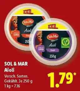 Lidl SOL & MAR Aioli Angebot