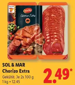 Lidl SOL & MAR Chorizo Extra Angebot