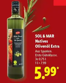 Lidl SOL & MAR Natives Olivenöl Extra Angebot
