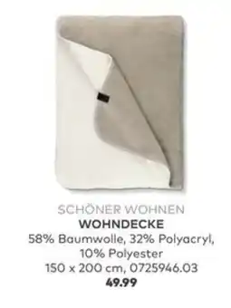 porta Garden FLAIR Schöner wohnen wohndecke Angebot